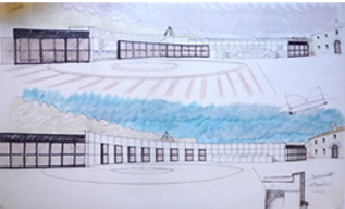 Disegni di studio - Chiesa di S. Antonio, Cattolica
